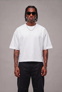T-Shirt Vive Feliz Que Todo Pasa White Red