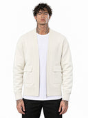 Cardigan Zip White