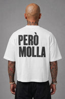T-Shirt Però Molla White Black