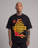 T-Shirt Strong Black