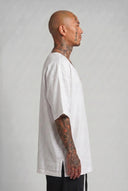 T-shirt Lino Scollo Over White