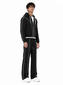 Completo Tuta Line Black