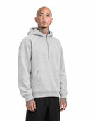 Felpa Mezza Zip Grey