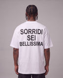 T-shirt Sorridi Sei Bellissima White