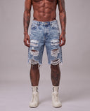 Bermuda Jeans Multistrappi