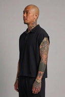 Polo Smanicata Black
