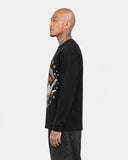 T-Shirt Diamond Long Sleeve Black