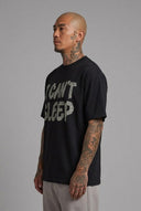 T-Shirt Can't Sleep Black