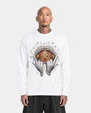 T-Shirt Diamond Long Sleeve White