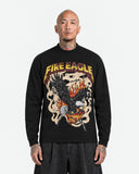 T-shirt Fire Eagle Black