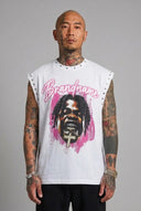 Canotta Cross Face White
