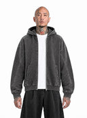 Felpa Zip Fumè Black