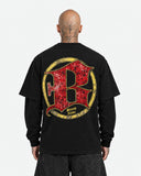 T-shirt Long Sleeve War Black