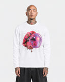 T-shirt Bubble Strass White