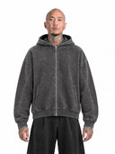 Felpa Zip Fumè Black