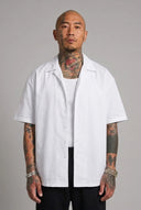 Camicia Smanicata Soy Loco Pero Feliz White