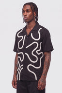 Camicia Black/White 100% Lino