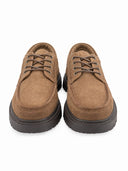 Mocassino Scamosciato Khaki