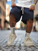 Bermuda Lino Hawaii Blu