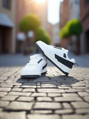 Sneakers Race Black&White