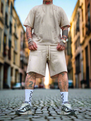 Completo Morata Beige 2 pezzi t-shirt + bermuda