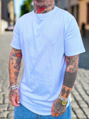 T-Shirt Arrotondata White