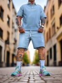 Completo Reus Sky 2 pezzi t-shirt + bermuda