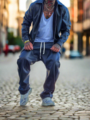 Completo Pelle Black