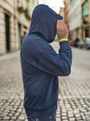 Felpa Sfrangiata Fumè Black