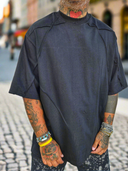 T-Shirt Present Ripped Black