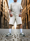 Completo Tenerife Sabbia 2 pezzi t-shirt + bermuda