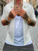 Camicia  Traforata White