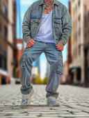 Completo Jeans Sabbiato