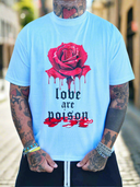 T-Shirt Roses White