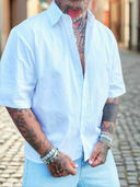 Camicia Cropped White