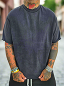 T-shirt Reverse Taglio Vivo Black