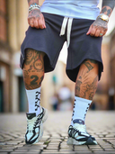 Bermuda Tuta Zip Black