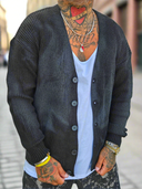 Cardigan Fumè Black