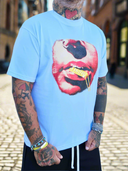 T-Shirt Money Lips White