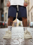 Bermuda Lino Hawaii Blu