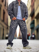 Completo Jeans Paint