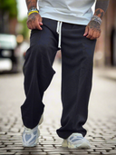 Pantalone Palazzo Sanè Black