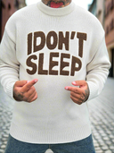Maglione Don't Sleep Cream