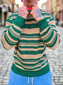 Maglione Tokyo Green Brown