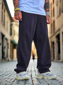 Pantalone Tuta Palazzo Black