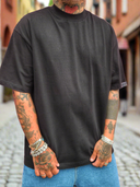 T-Shirt Sfrangiata Black