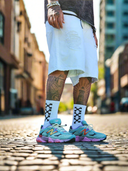 Bermuda Ramirez Strappato White