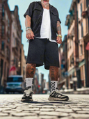 Completo Walker Black 2 pezzi camicia + bermuda