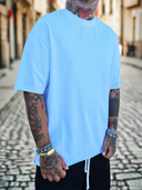 T-shirt Reverse Taglio Vivo White