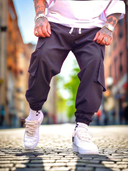 Pantalone Cargo Adly Black